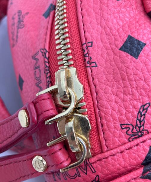 MCM（エムシーエム）MCM (エムシーエム) バックパック/ヴィセトススタークバックパック レッドの古着・服飾アイテム