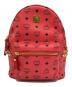 MCM（エムシーエム）の古着「バックパック/ヴィセトススタークバックパック」｜レッド