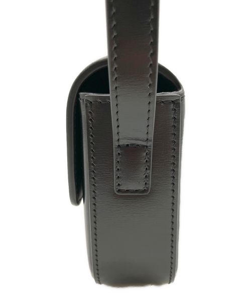 CELINE（セリーヌ）CELINE (セリーヌ) トリオンフショルダーバッグ クロード ブラックの古着・服飾アイテム