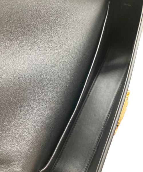 CELINE（セリーヌ）CELINE (セリーヌ) トリオンフショルダーバッグ クロード ブラックの古着・服飾アイテム