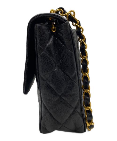 CHANEL（シャネル）CHANEL (シャネル) マトラッセ25 スクエア ショルダーバッグ ブラック サイズ:25の古着・服飾アイテム