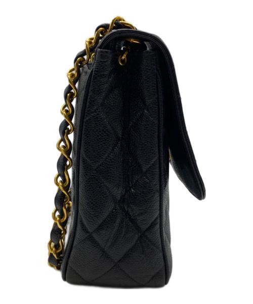 CHANEL（シャネル）CHANEL (シャネル) マトラッセ25 スクエア ショルダーバッグ ブラック サイズ:25の古着・服飾アイテム