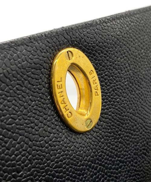 CHANEL（シャネル）CHANEL (シャネル) マトラッセ25 スクエア ショルダーバッグ ブラック サイズ:25の古着・服飾アイテム