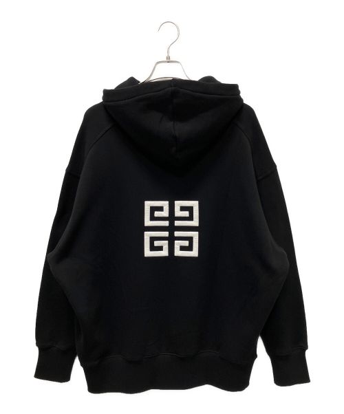 GIVENCHY（ジバンシィ）GIVENCHY (ジバンシィ) 4Gロゴパーカー ブラック サイズ:Mの古着・服飾アイテム