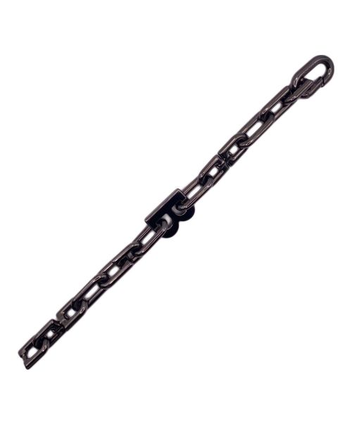 BALENCIAGA（バレンシアガ）BALENCIAGA (バレンシアガ) B CHAIN ブレスレット ブラック サイズ:Mの古着・服飾アイテム