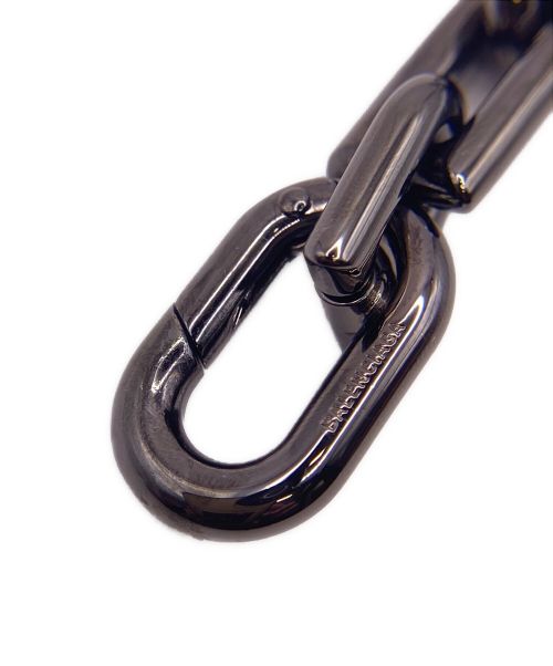 BALENCIAGA（バレンシアガ）BALENCIAGA (バレンシアガ) B CHAIN ブレスレット ブラック サイズ:Mの古着・服飾アイテム