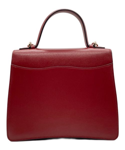 Cartier（カルティエ）Cartier (カルティエ) パンテール ドゥ カルティエ トップハンドルバッグ スモール チェリーレッドの古着・服飾アイテム