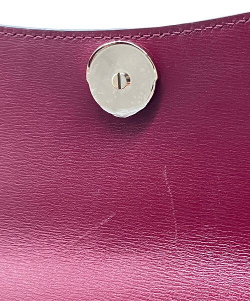 Cartier（カルティエ）Cartier (カルティエ) パンテール ドゥ カルティエ トップハンドルバッグ スモール チェリーレッドの古着・服飾アイテム
