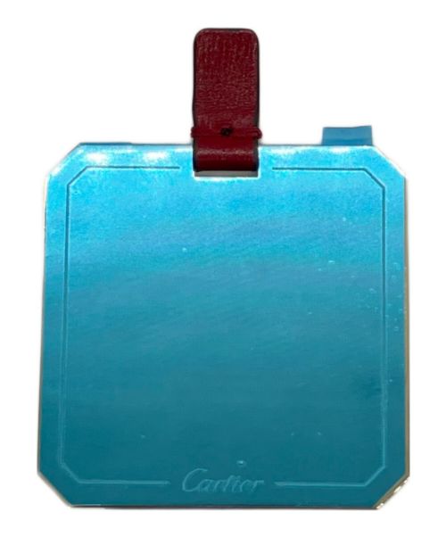 Cartier（カルティエ）Cartier (カルティエ) パンテール ドゥ カルティエ トップハンドルバッグ スモール チェリーレッドの古着・服飾アイテム