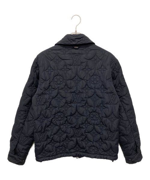 LOUIS VUITTON（ルイ ヴィトン）LOUIS VUITTON (ルイ ヴィトン) モノグラム パデッドライトブルゾン ネイビー サイズ:48の古着・服飾アイテム