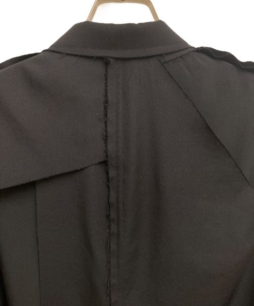 B Yohji Yamamoto（ビーヨウジヤマモト）B Yohji Yamamoto (ビーヨウジヤマモト) 20SS FLAKEジャケット ブラック サイズ:1の古着・服飾アイテム