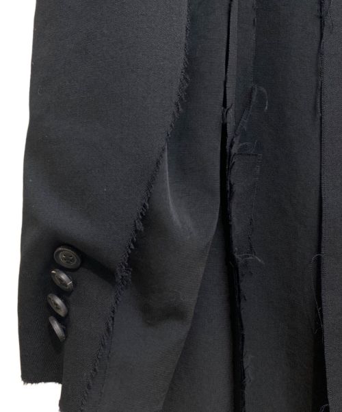 B Yohji Yamamoto（ビーヨウジヤマモト）B Yohji Yamamoto (ビーヨウジヤマモト) 20SS FLAKEジャケット ブラック サイズ:1の古着・服飾アイテム