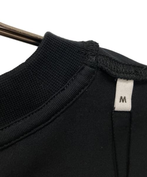 ami（アミ）ami (アミ) ハートロゴ刺繍Ｔシャツ ブラック サイズ:Mの古着・服飾アイテム