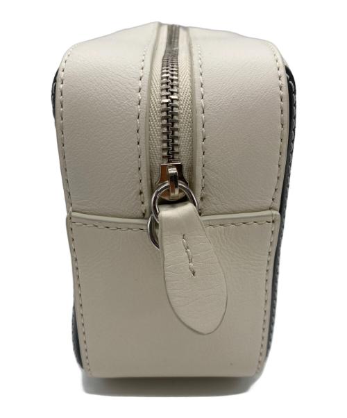 J&M DAVIDSON（ジェイ＆エム デヴィッドソン）J&M DAVIDSON (ジェイ＆エム デヴィッドソン) ショルダーバッグ ホワイト×ブラックの古着・服飾アイテム