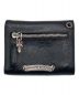 CHROME HEARTS (クロムハーツ) ミニウェーブウォレット ブラック：300000円