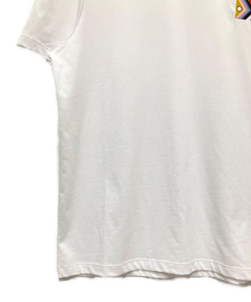 ami（アミ）ami (アミ) Rainbow Ami De Coeur ホワイト サイズ:XL 未使用品の古着・服飾アイテム