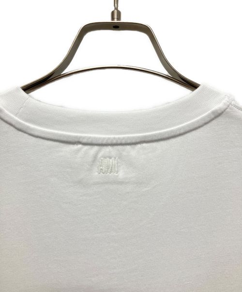 ami（アミ）ami (アミ) Rainbow Ami De Coeur ホワイト サイズ:XL 未使用品の古着・服飾アイテム