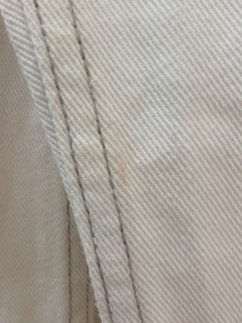 Maison Margiela（メゾンマルジェラ）Maison Margiela (メゾンマルジェラ) カットアウト ジーンズ アイボリー サイズ:38の古着・服飾アイテム