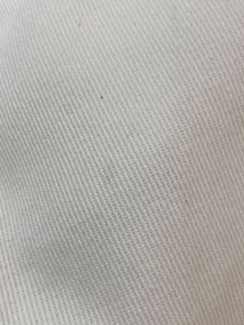 Maison Margiela（メゾンマルジェラ）Maison Margiela (メゾンマルジェラ) カットアウト ジーンズ アイボリー サイズ:38の古着・服飾アイテム