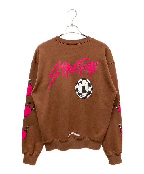 CHROME HEARTS（クロムハーツ）CHROME HEARTS (クロムハーツ) MATTY BOY スウェットシャツ ブラウン サイズ:Mの古着・服飾アイテム