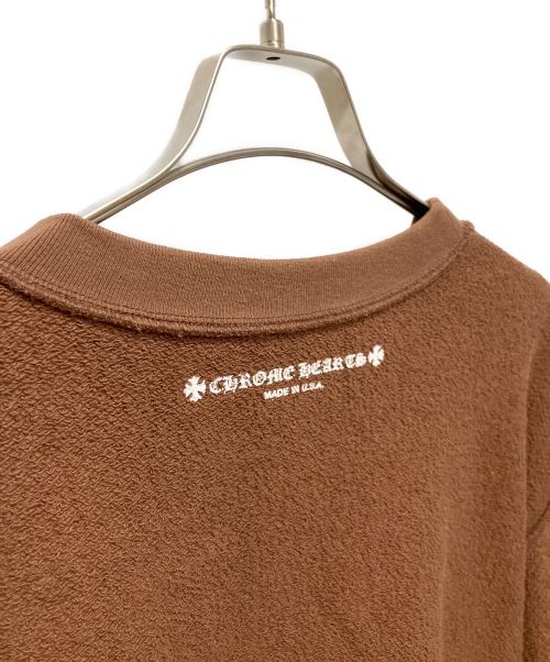 CHROME HEARTS（クロムハーツ）CHROME HEARTS (クロムハーツ) MATTY BOY スウェットシャツ ブラウン サイズ:Mの古着・服飾アイテム