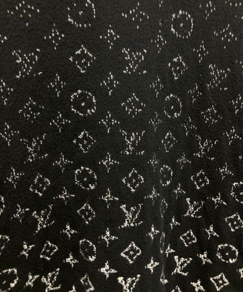 LOUIS VUITTON（ルイ ヴィトン）LOUIS VUITTON (ルイ ヴィトン) モノグラム グラディエントニット ブラック サイズ:Mの古着・服飾アイテム