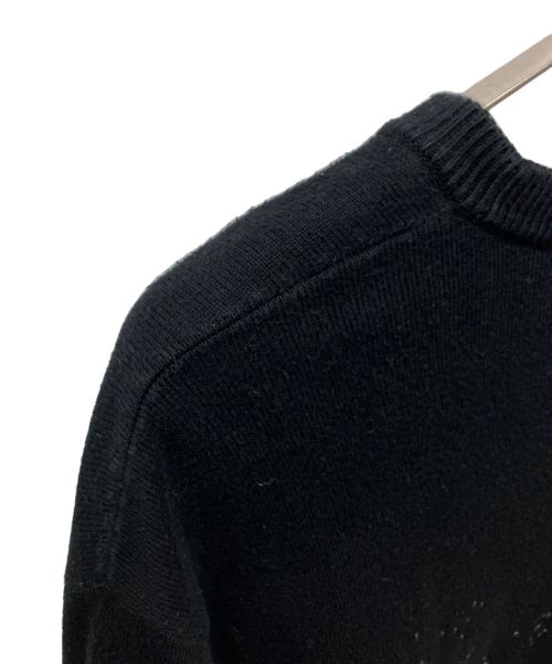 LOUIS VUITTON（ルイ ヴィトン）LOUIS VUITTON (ルイ ヴィトン) モノグラム グラディエントニット ブラック サイズ:Mの古着・服飾アイテム