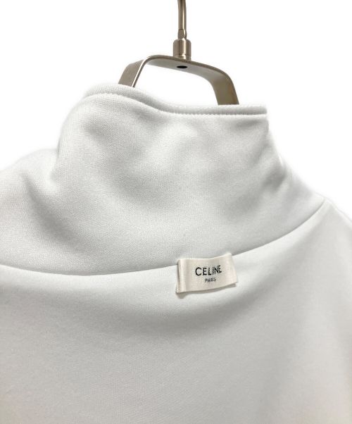CELINE（セリーヌ）CELINE (セリーヌ) リバーシブルルーズスウェットジャケット/トラックジャケット ホワイト サイズ:XLの古着・服飾アイテム