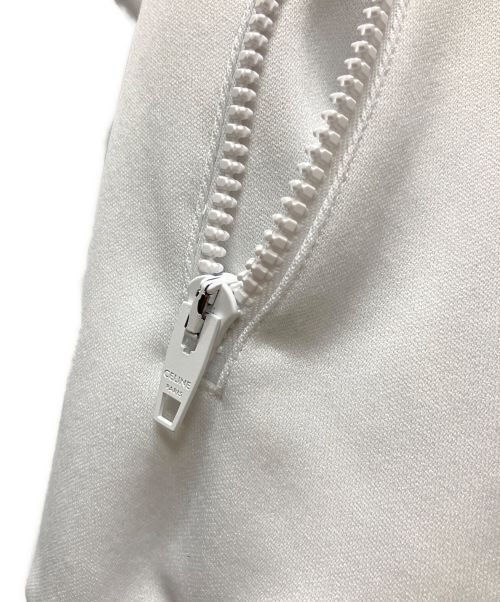 CELINE（セリーヌ）CELINE (セリーヌ) リバーシブルルーズスウェットジャケット/トラックジャケット ホワイト サイズ:XLの古着・服飾アイテム
