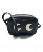 ANYA HINDMARCHアニヤ・ハインドマーチ）の古着「アイズショルダーバッグ」｜ブラック