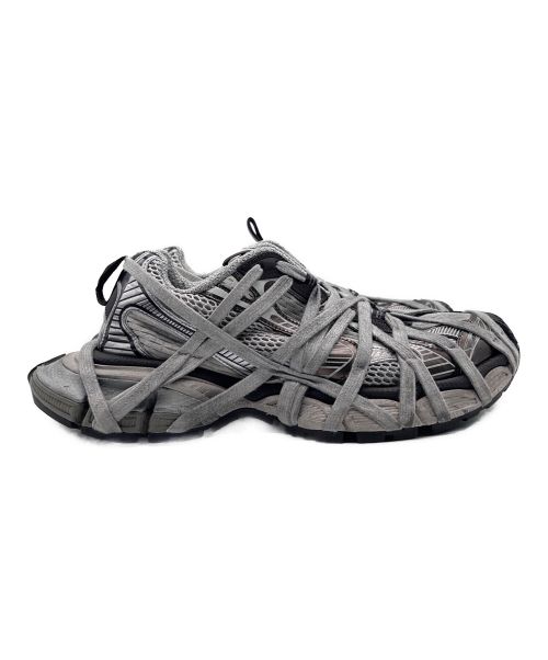 BALENCIAGA（バレンシアガ）BALENCIAGA (バレンシアガ) 3XLExtreme Lace グレー×ブラウン サイズ:40の古着・服飾アイテム