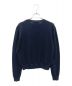 PRADA (プラダ) ウールxカシミヤ セーター ネイビー サイズ:38：110000円