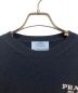 中古・古着 PRADA (プラダ) ウールxカシミヤ セーター ネイビー サイズ:38：110000円