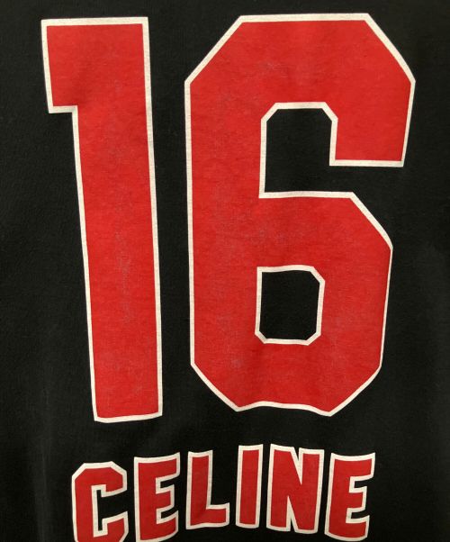CELINE（セリーヌ）CELINE (セリーヌ) 16スケートTシャツ ブラック サイズ: Lの古着・服飾アイテム