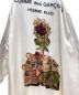 中古・古着 COMME des GARCONS HOMME PLUS (コムデギャルソンオムプリュス) ASYMMETRIC ROSE PRINT JACKET (アシンメトリーローズプリントジャケット) ホワイト サイズ:M：40000円