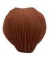 中古・古着 HOMME PLISSE ISSEY MIYAKE (オム プリッセ イッセイ ミヤケ) PLEATS CAP ブラウン：14000円