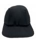 HOMME PLISSE ISSEY MIYAKE (オム プリッセ イッセイ ミヤケ) PLEATS CAP ブラック：13000円
