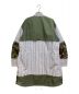 COMME des GARCONS JUNYA WATANABE MAN (コム デ ギャルソン ジュンヤ ワタナベ マン) Stripe Mods Coat (ストライプ モッズコート) ホワイト×ネイビー サイズ:XL：35000円