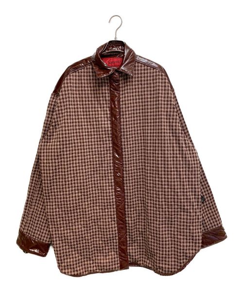 RAF SIMONS（ラフシモンズ）RAF SIMONS (ラフシモンズ) キルティングリバーシブルジャケット ブラウン サイズ:36の古着・服飾アイテム