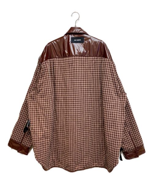 RAF SIMONS（ラフシモンズ）RAF SIMONS (ラフシモンズ) キルティングリバーシブルジャケット ブラウン サイズ:36の古着・服飾アイテム