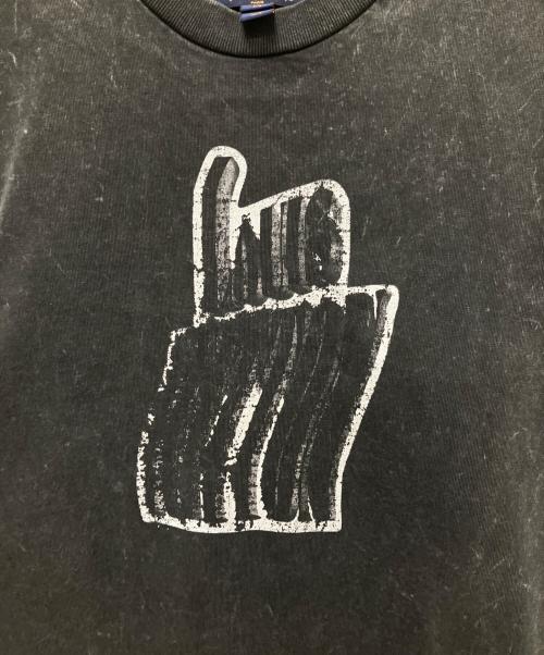 LOUIS VUITTON（ルイ ヴィトン）LOUIS VUITTON (ルイ ヴィトン) グラフィックLVシグネチャーシャツ ブラック サイズ:XSの古着・服飾アイテム