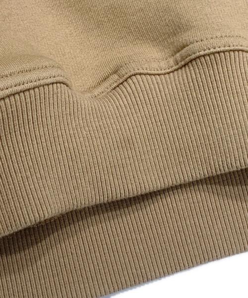 BURBERRY（バーバリー）BURBERRY (バーバリー) ラベルアップリケ フ－ディ ブラウン サイズ:Sの古着・服飾アイテム
