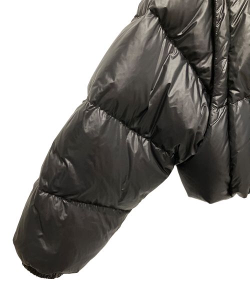PRADA（プラダ）PRADA (プラダ) Re-Nylon クロップド コンバーチブル ダウンジャケット ブラック サイズ:40の古着・服飾アイテム