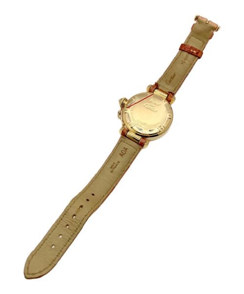 Cartier（カルティエ）Cartier (カルティエ) パシャ ドゥ カルティエ グリットダイヤ シルバー文字盤の古着・服飾アイテム