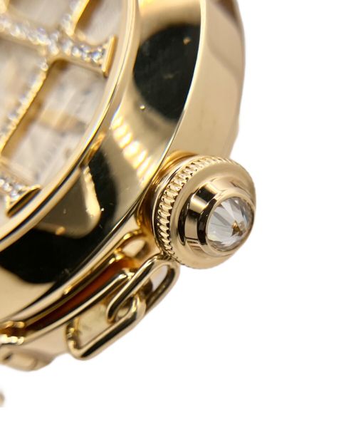 Cartier（カルティエ）Cartier (カルティエ) パシャ ドゥ カルティエ グリットダイヤ シルバー文字盤の古着・服飾アイテム