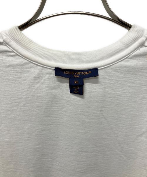 LOUIS VUITTON（ルイ ヴィトン）LOUIS VUITTON (ルイ ヴィトン) チェーン付きロゴTシャツ ホワイト サイズ:XSの古着・服飾アイテム