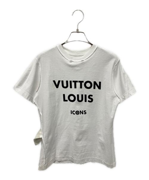 LOUIS VUITTON（ルイ ヴィトン）LOUIS VUITTON (ルイ ヴィトン) チェーン付きロゴTシャツ ホワイト サイズ:XSの古着・服飾アイテム