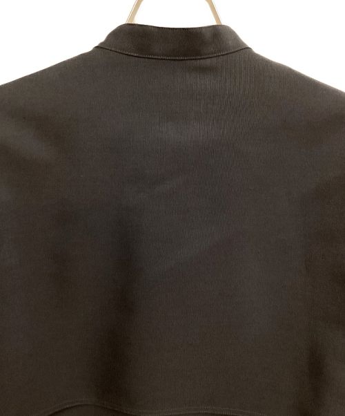 JIL SANDER（ジルサンダー）JIL SANDER (ジルサンダー) 22AW band collar shirt （バンドカラーシャツ） ブラック サイズ:38の古着・服飾アイテム