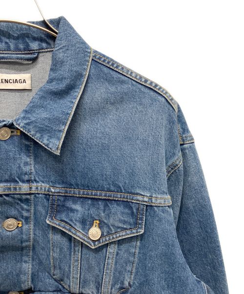 BALENCIAGA（バレンシアガ）BALENCIAGA (バレンシアガ) デニムジャケット インディゴ サイズ:36の古着・服飾アイテム