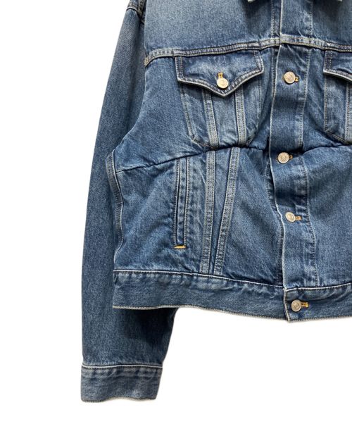 BALENCIAGA（バレンシアガ）BALENCIAGA (バレンシアガ) デニムジャケット インディゴ サイズ:36の古着・服飾アイテム